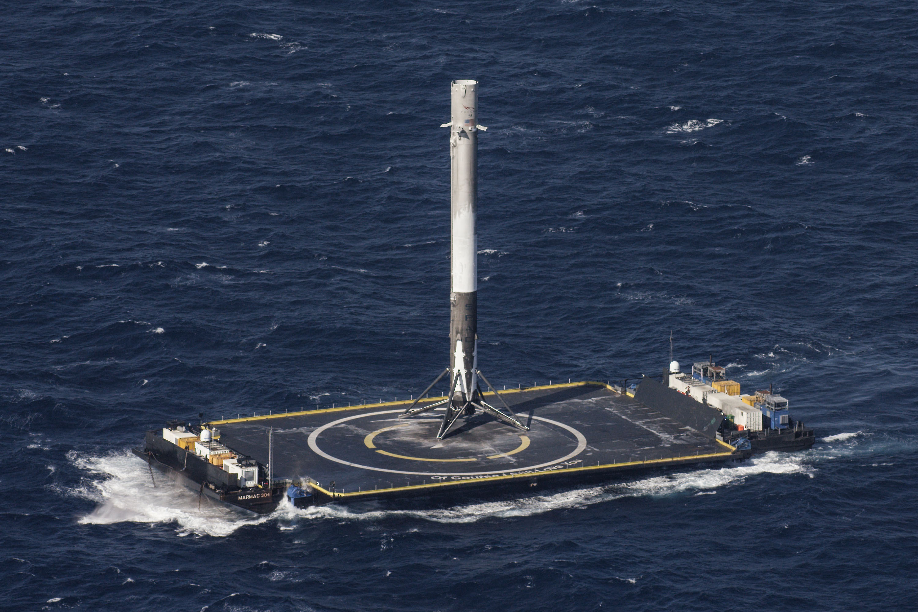 SpaceX c'è riuscita! Conclusa con successo la prima missione con un primo stadio riutilizzato.